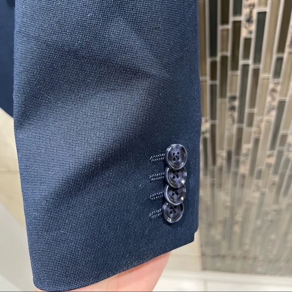 Express Navy Suit Jacket - Picture 6 of 7